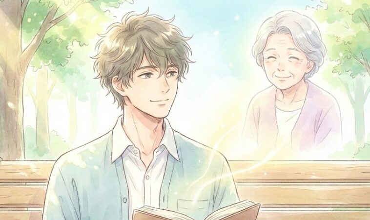 落ち着いているツインレイ年下男性